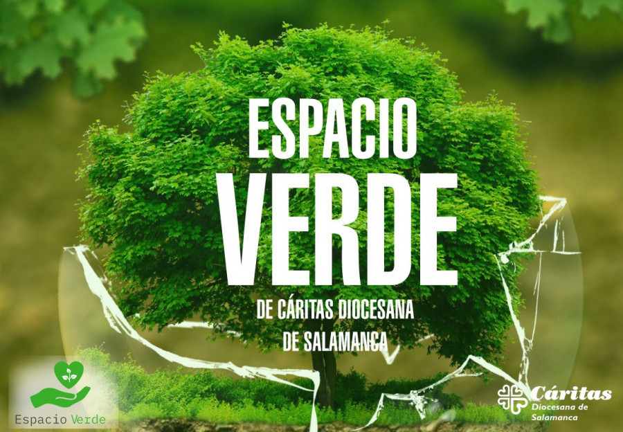 espacio verde de caritas diocesana de salamanca