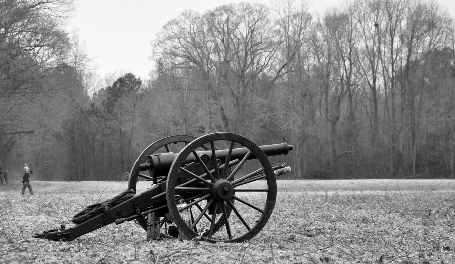 cañón guerra civil