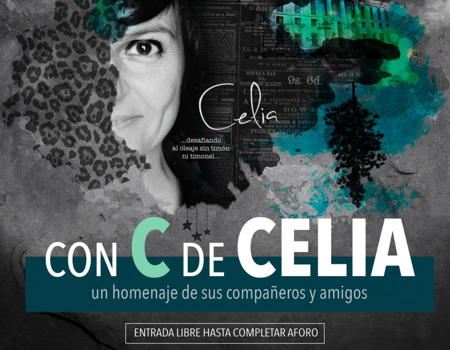 Cartel homenaje Celia