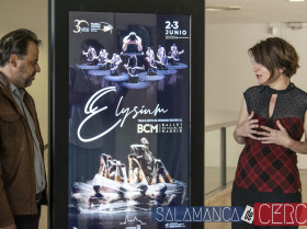El concejal de Turismo, Fernando Castaño, presenta el espectáculo de danza contemporánea Elysium 3