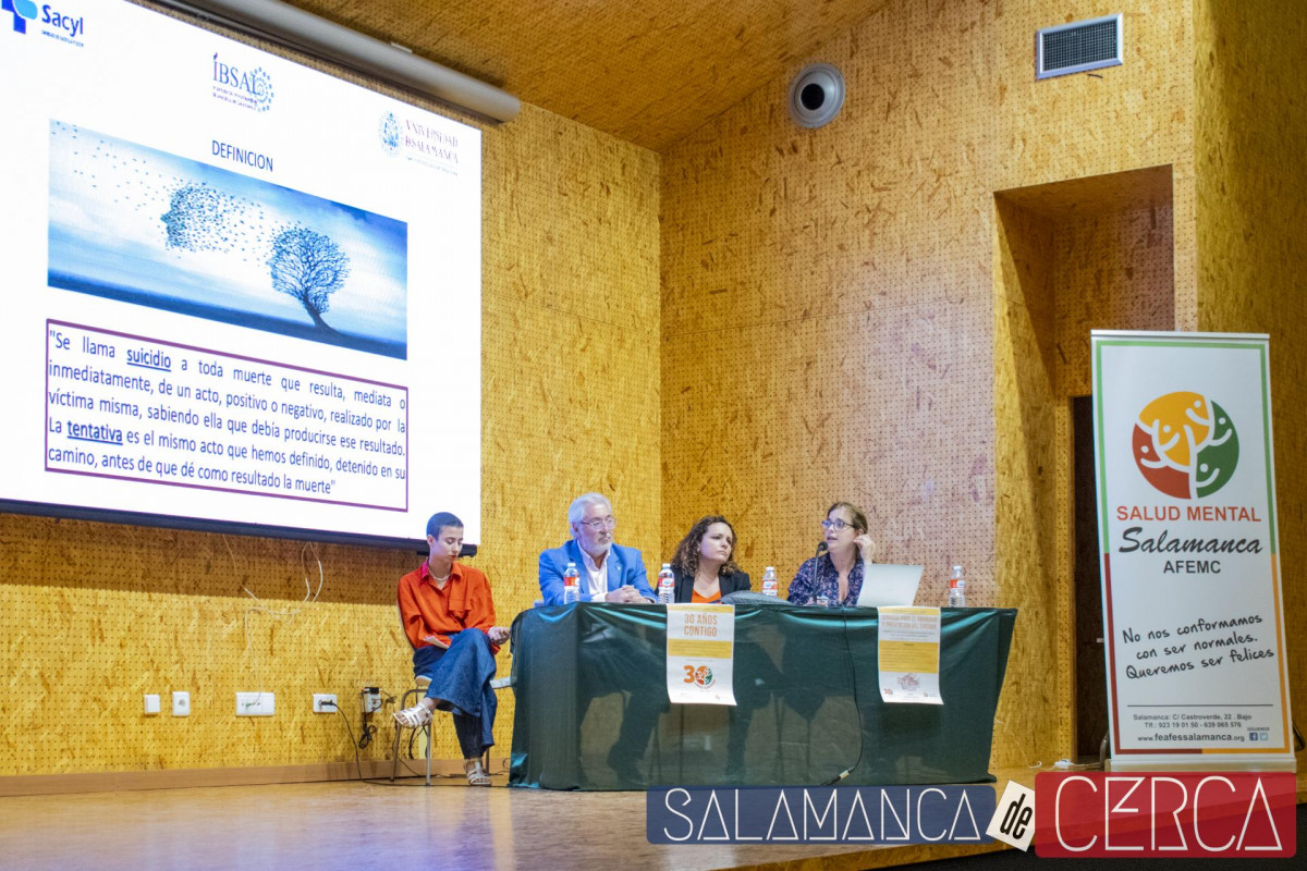 Salud Mental Salamanca convoca unas charlas de  Abordaje y prevención del Suicidio    4