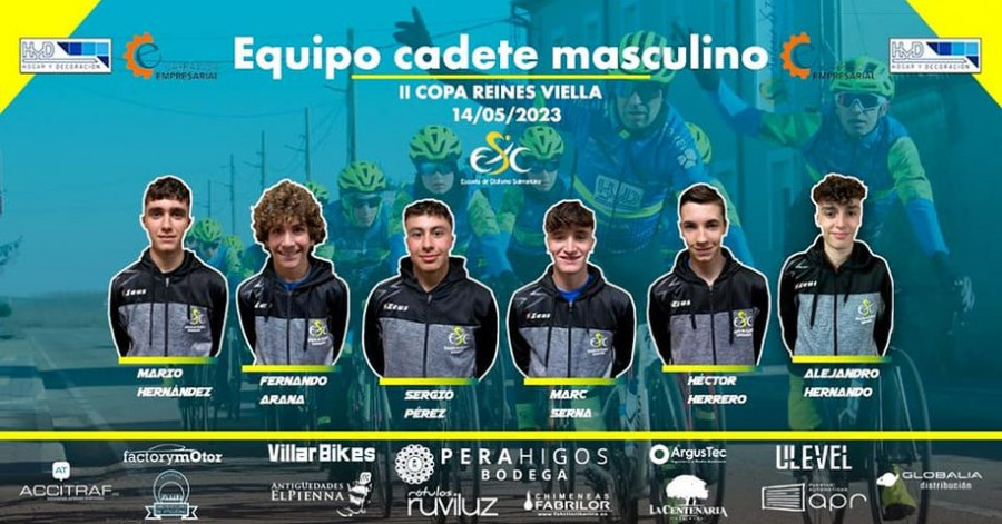 Alineación cadete Viella   ECS