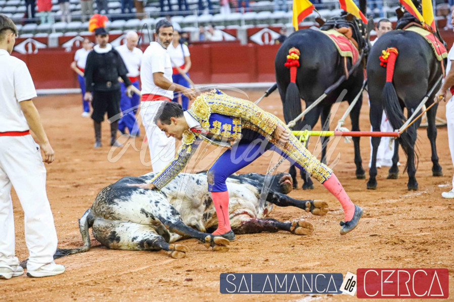 Novillada picada La Glorieta Valentin Hoyos, Ismael Martín y Mario Navas sdc 291