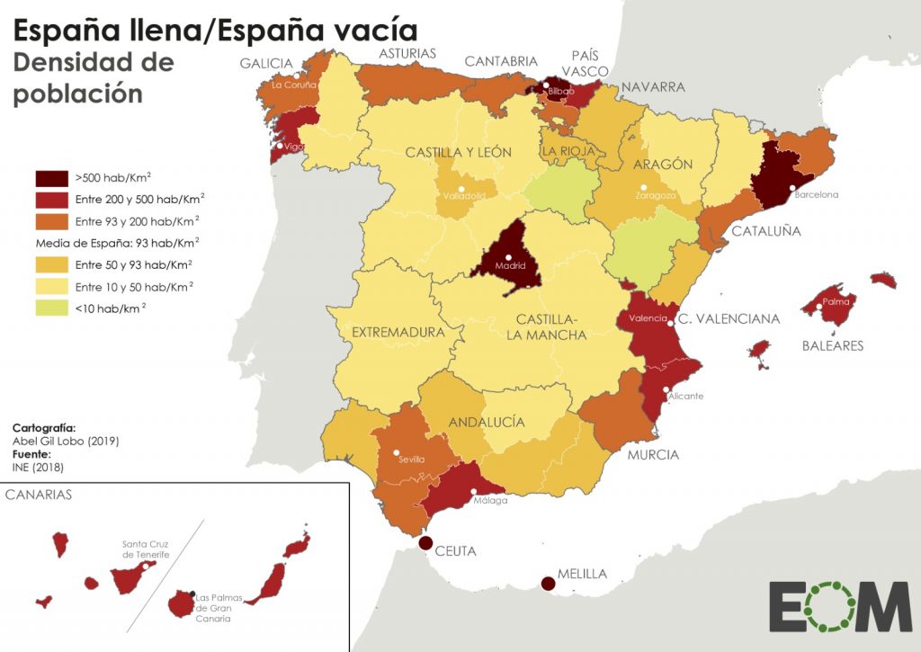 La España vaciada se manifiesta en el Congreso